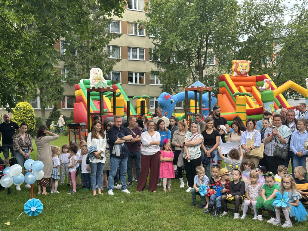 Piknik rodzinny w przedszkolu nr 10 w Radomsku