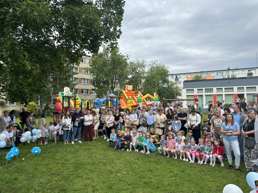 Piknik rodzinny w przedszkolu nr 10 w Radomsku