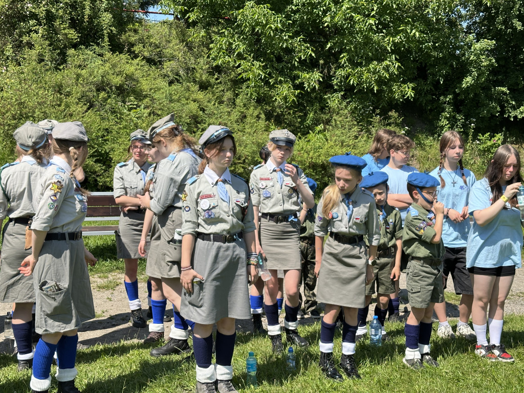 Apel na zakończenie Święta Hufca ZHP Radomsko