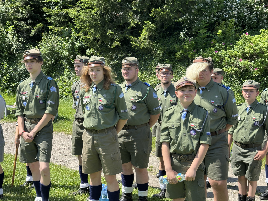 Apel na zakończenie Święta Hufca ZHP Radomsko