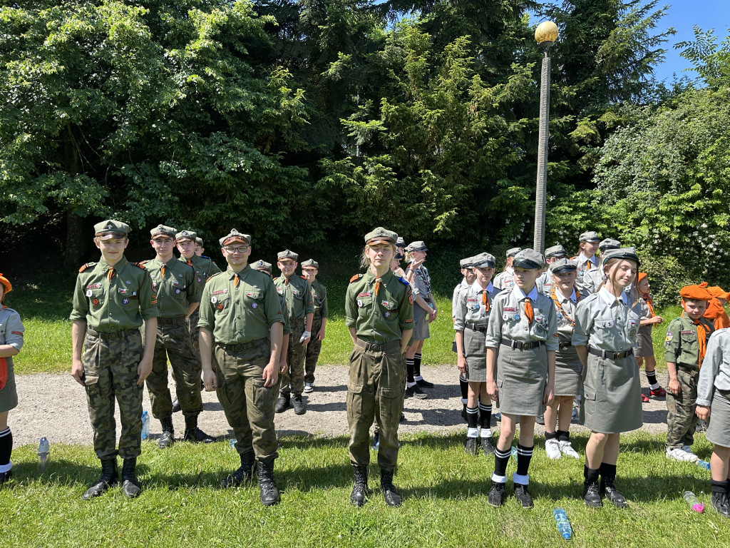 Apel na zakończenie Święta Hufca ZHP Radomsko