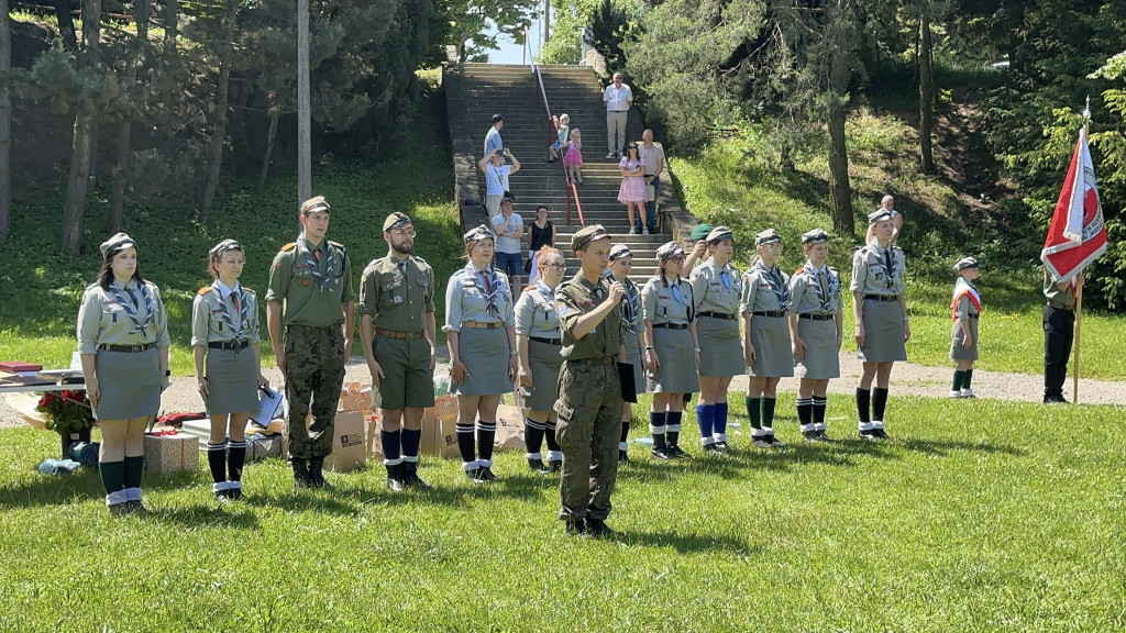 Apel na zakończenie Święta Hufca ZHP Radomsko