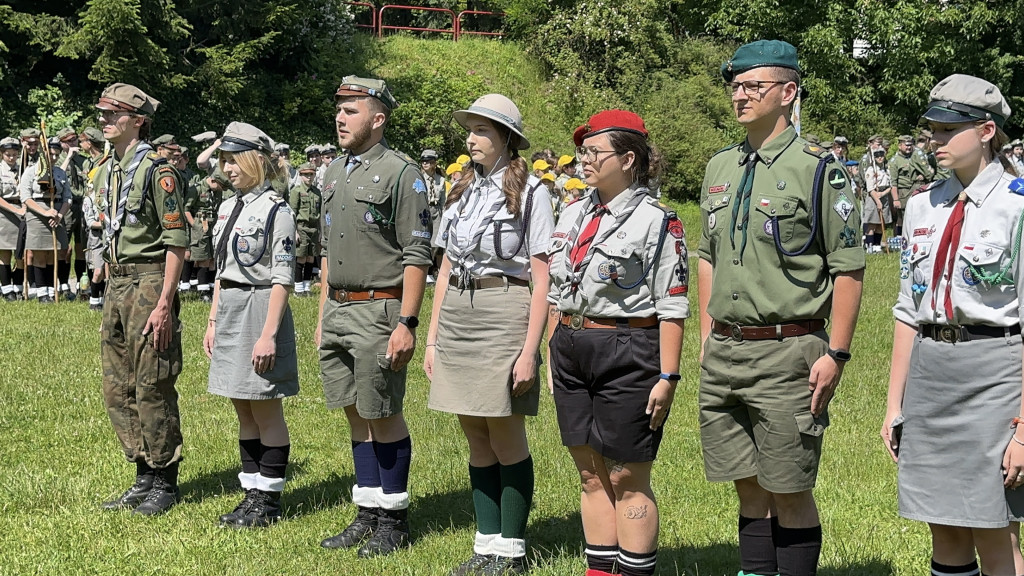 Apel na zakończenie Święta Hufca ZHP Radomsko