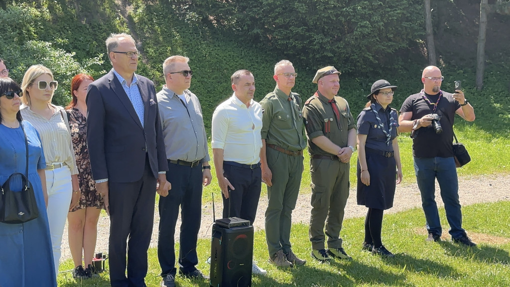 Apel na zakończenie Święta Hufca ZHP Radomsko