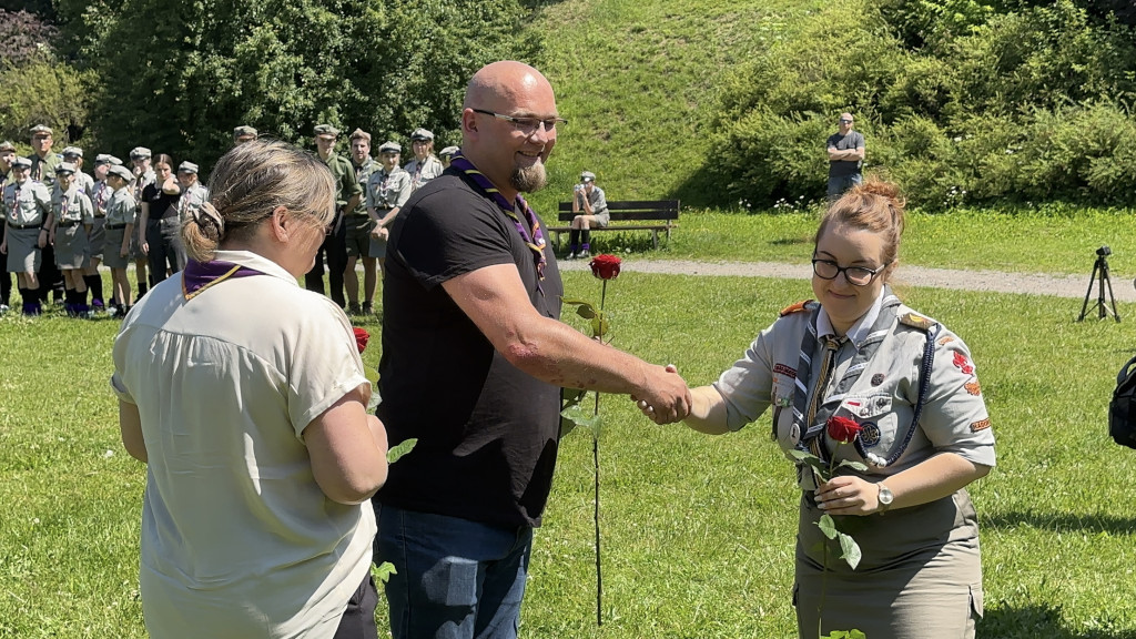 Apel na zakończenie Święta Hufca ZHP Radomsko