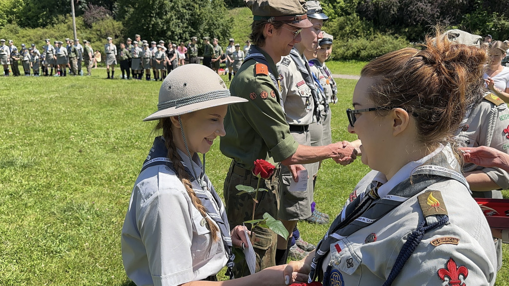 Apel na zakończenie Święta Hufca ZHP Radomsko