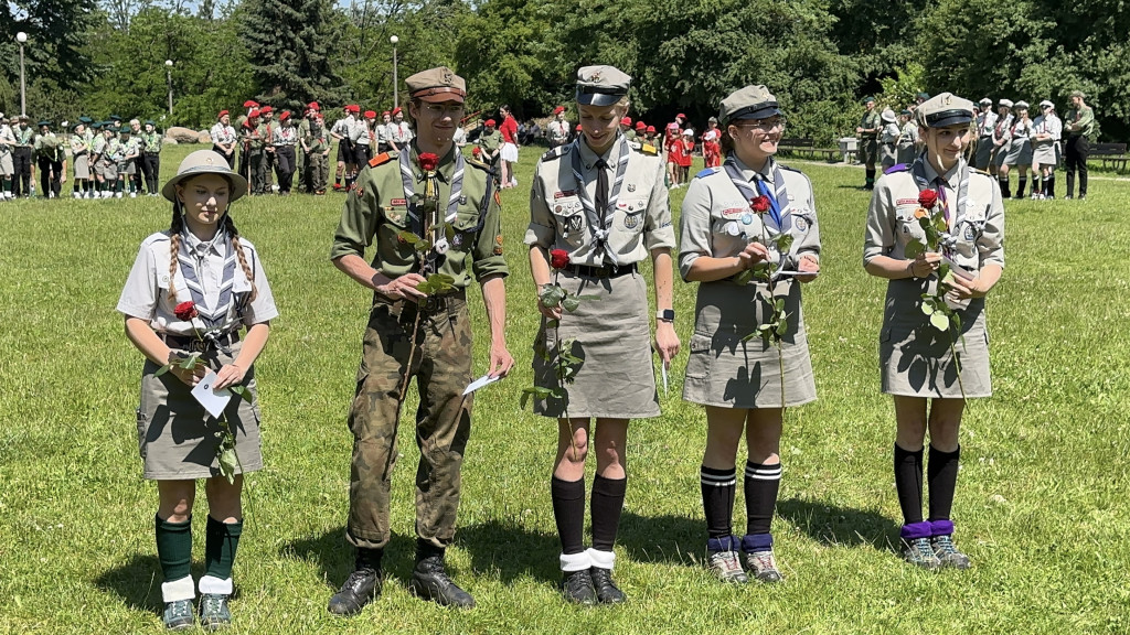Apel na zakończenie Święta Hufca ZHP Radomsko