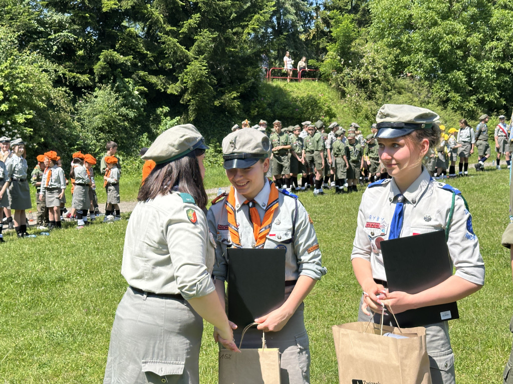 Apel na zakończenie Święta Hufca ZHP Radomsko