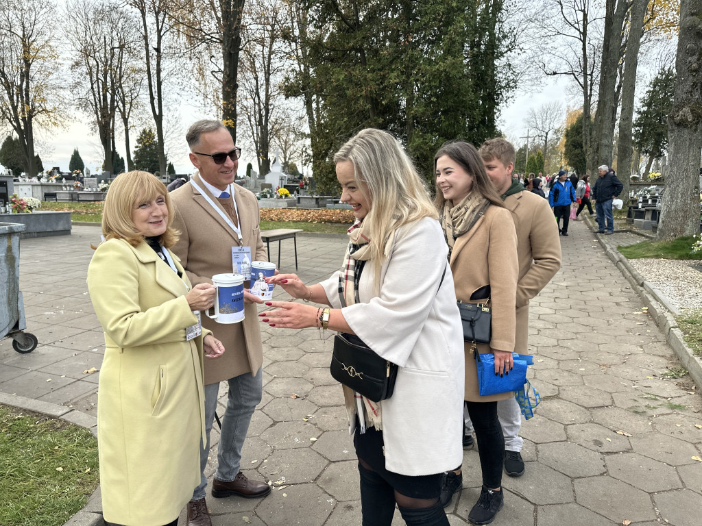 Kwesta na Cmentarzu Starym i Nowym w Radomsku