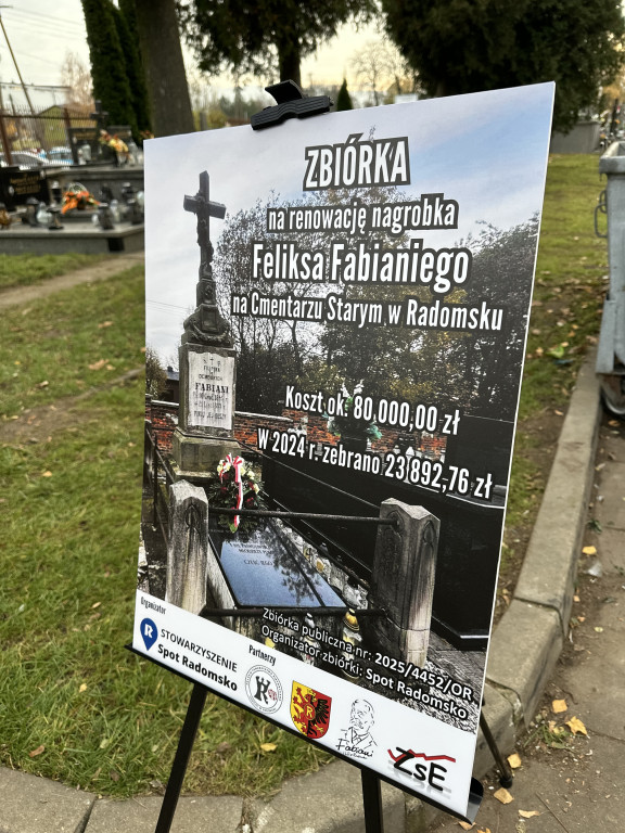 Kwesta na Cmentarzu Starym i Nowym w Radomsku