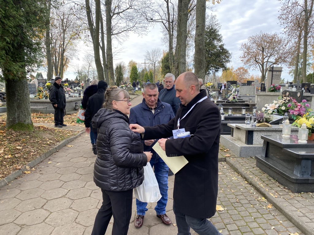 Kwesta na Cmentarzu Starym i Nowym w Radomsku