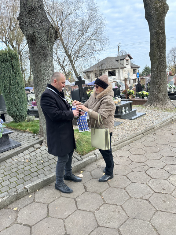 Kwesta na Cmentarzu Starym i Nowym w Radomsku