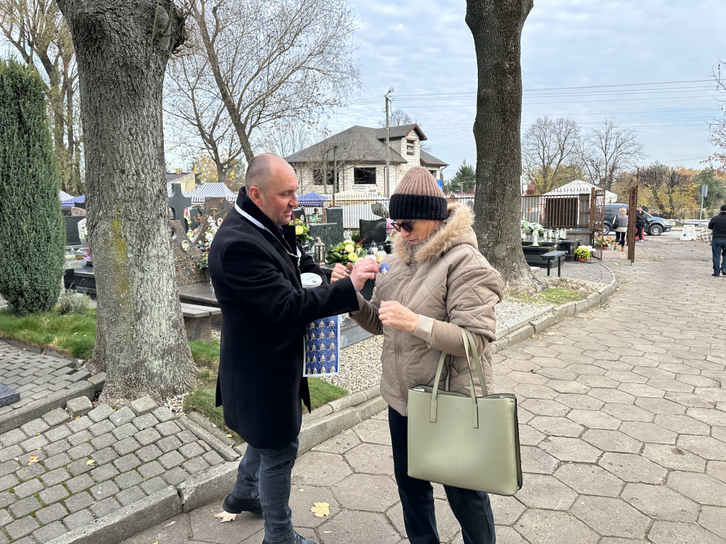 Kwesta na Cmentarzu Starym i Nowym w Radomsku