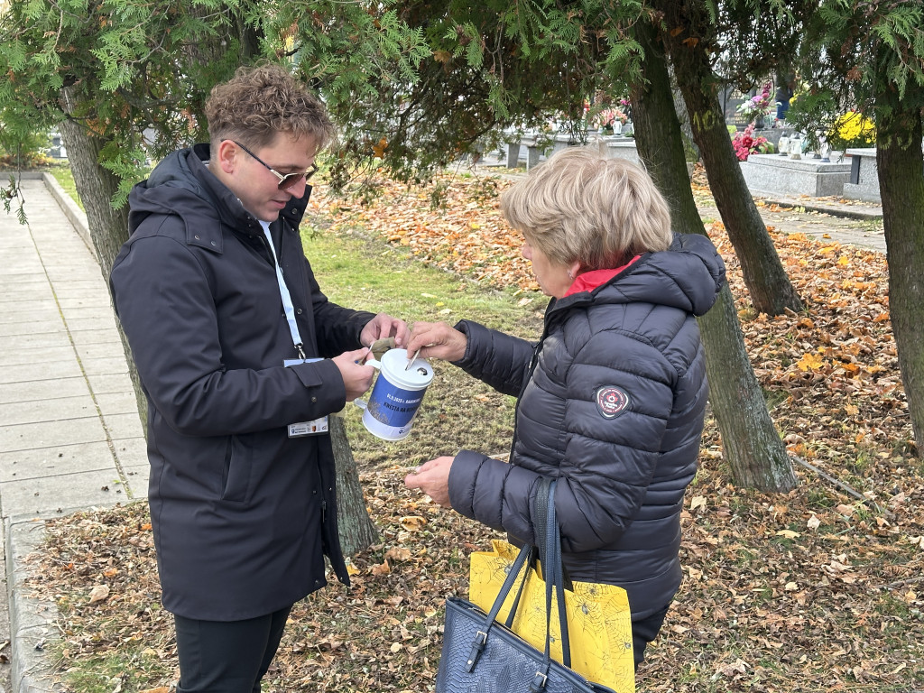 Kwesta na Cmentarzu Starym i Nowym w Radomsku