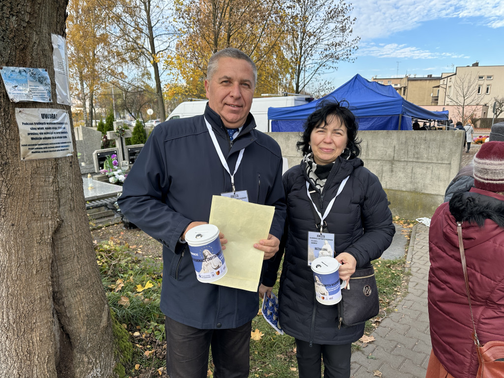 Kwesta na Cmentarzu Starym i Nowym w Radomsku