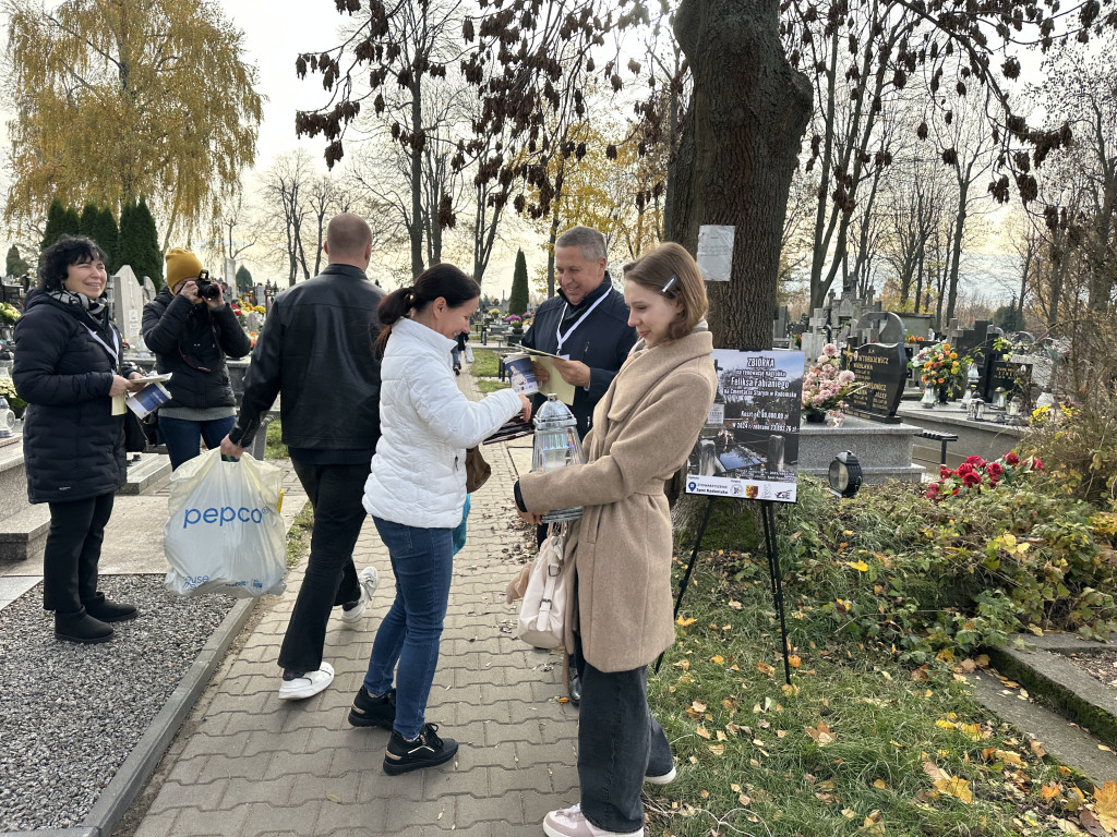 Kwesta na Cmentarzu Starym i Nowym w Radomsku