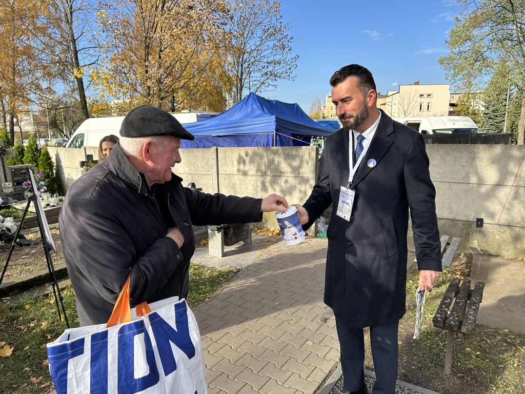 Kwesta na Cmentarzu Starym i Nowym w Radomsku