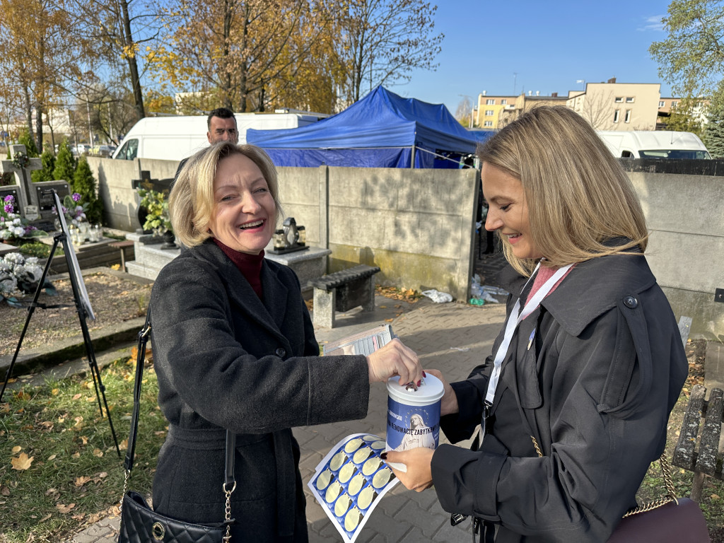 Kwesta na Cmentarzu Starym i Nowym w Radomsku