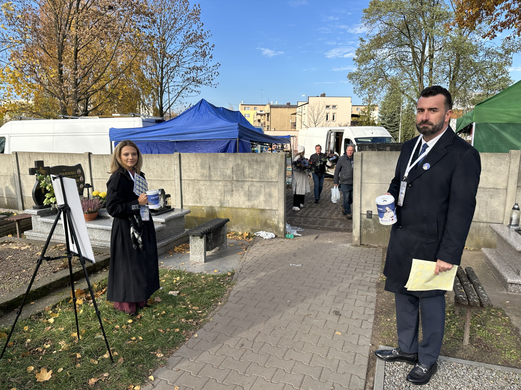 Kwesta na Cmentarzu Starym i Nowym w Radomsku