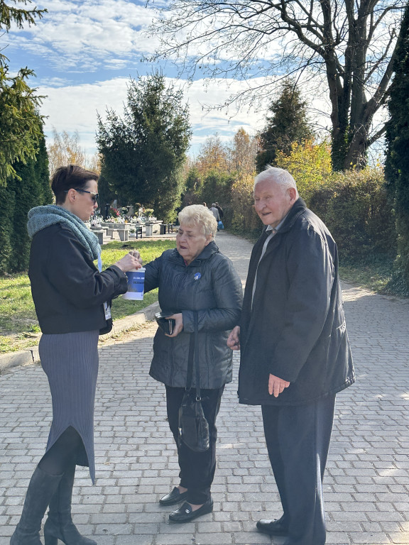 Kwesta na Cmentarzu Starym i Nowym w Radomsku