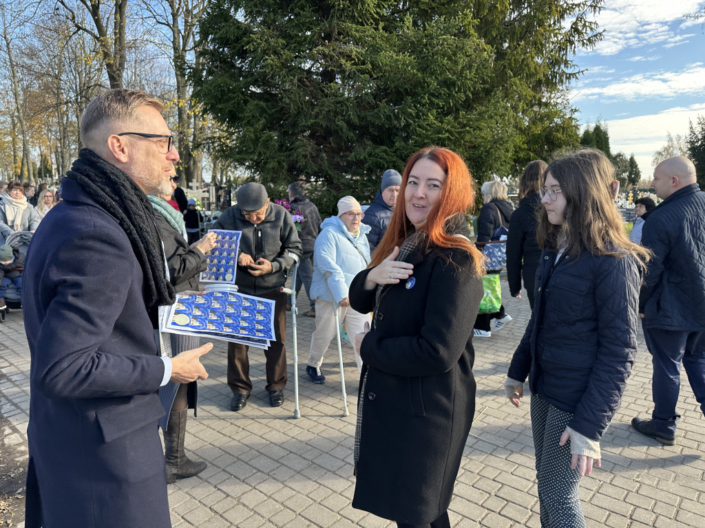 Kwesta na Cmentarzu Starym i Nowym w Radomsku