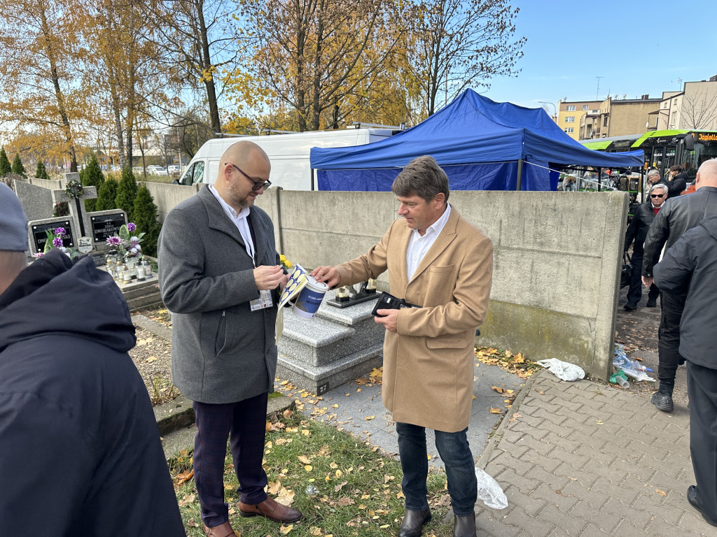 Kwesta na Cmentarzu Starym i Nowym w Radomsku