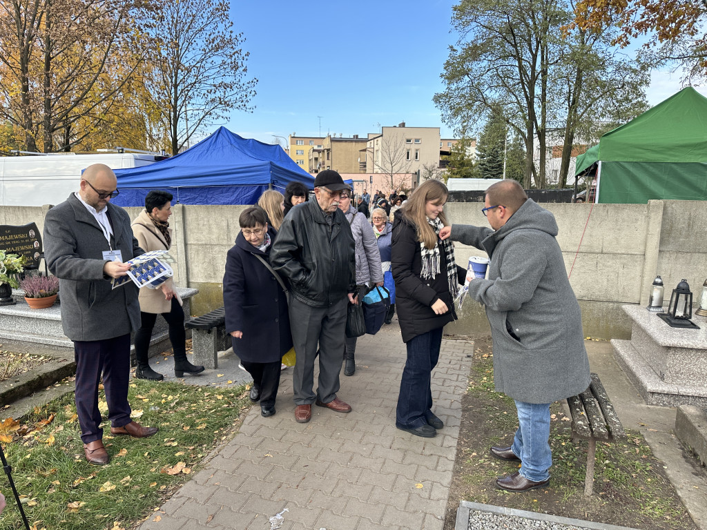 Kwesta na Cmentarzu Starym i Nowym w Radomsku