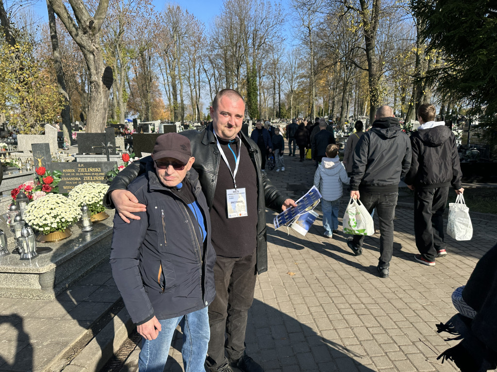 Kwesta na Cmentarzu Starym i Nowym w Radomsku