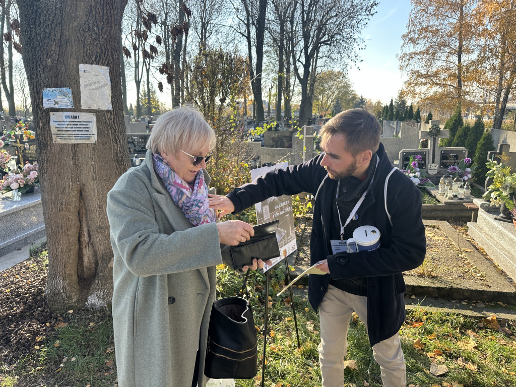 Kwesta na Cmentarzu Starym i Nowym w Radomsku