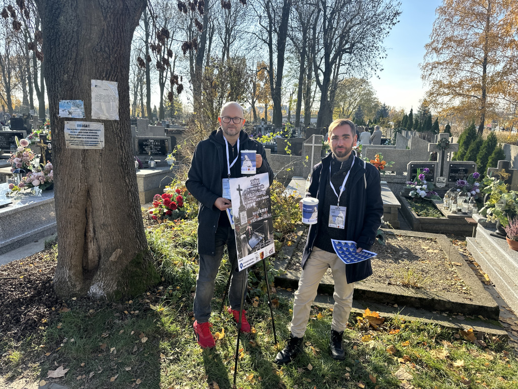 Kwesta na Cmentarzu Starym i Nowym w Radomsku