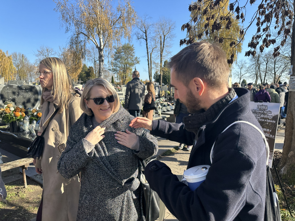 Kwesta na Cmentarzu Starym i Nowym w Radomsku