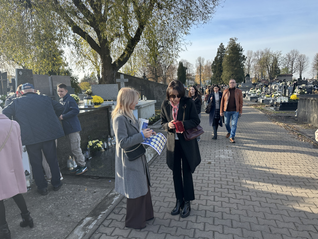 Kwesta na Cmentarzu Starym i Nowym w Radomsku