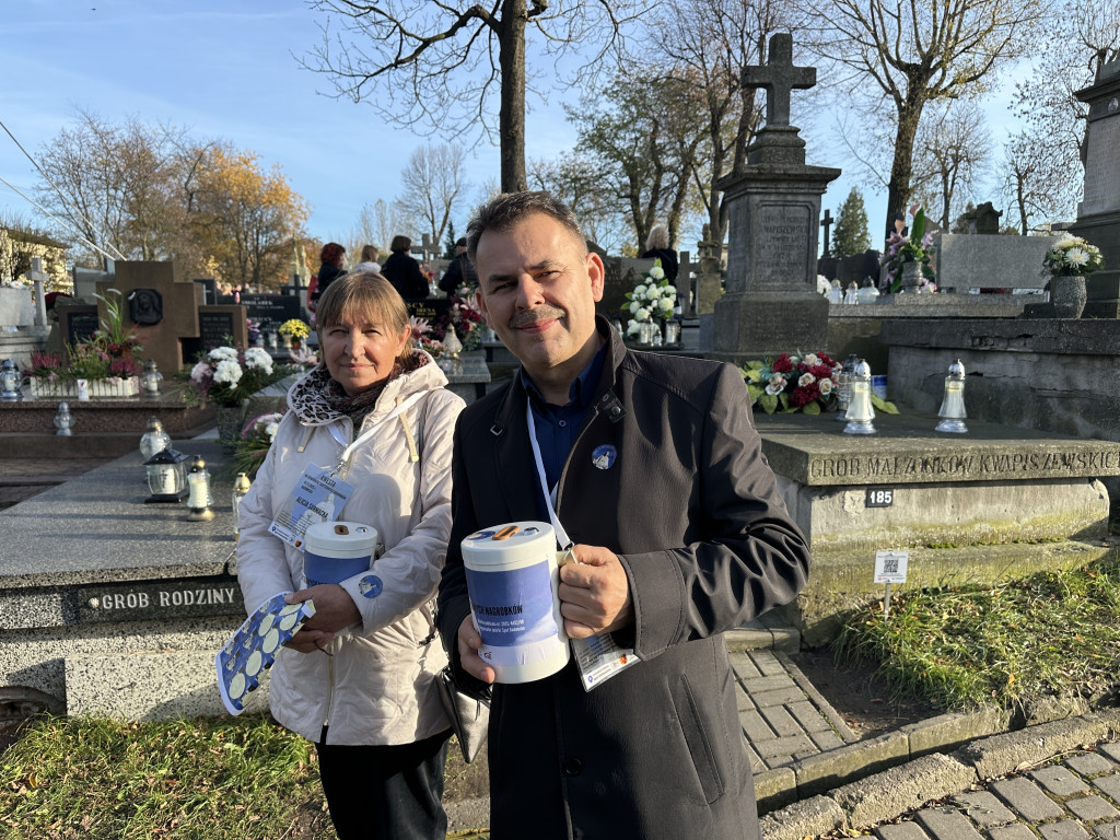 Kwesta na Cmentarzu Starym i Nowym w Radomsku