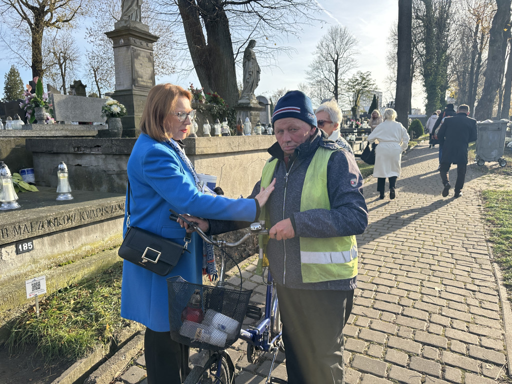 Kwesta na Cmentarzu Starym i Nowym w Radomsku