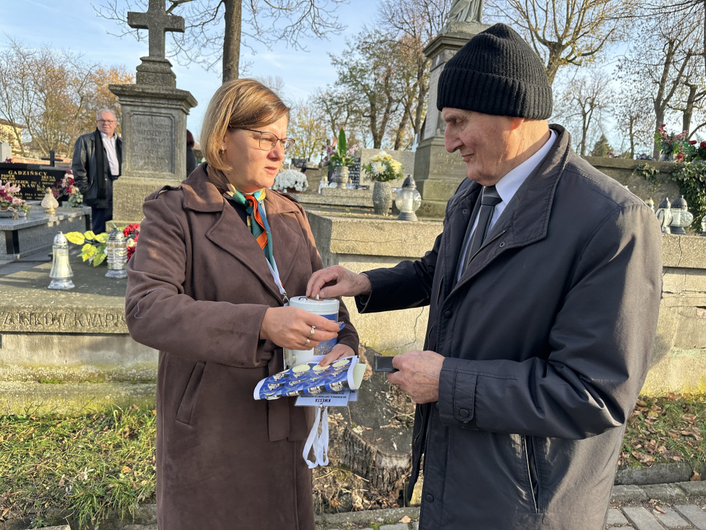 Kwesta na Cmentarzu Starym i Nowym w Radomsku