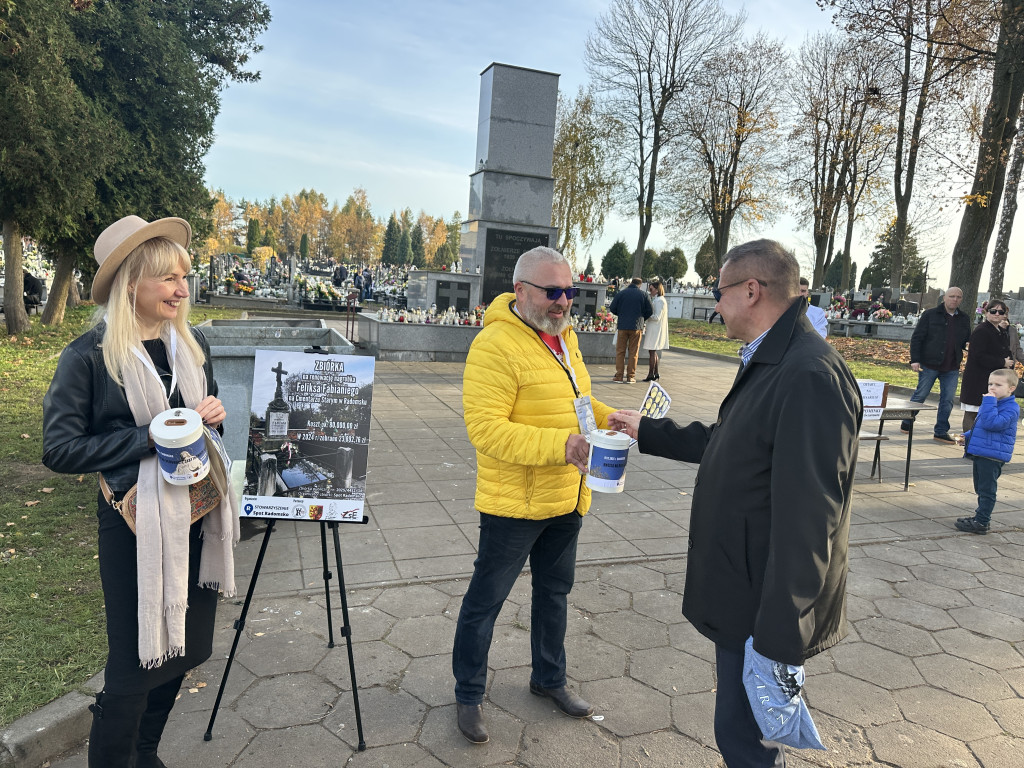 Kwesta na Cmentarzu Starym i Nowym w Radomsku