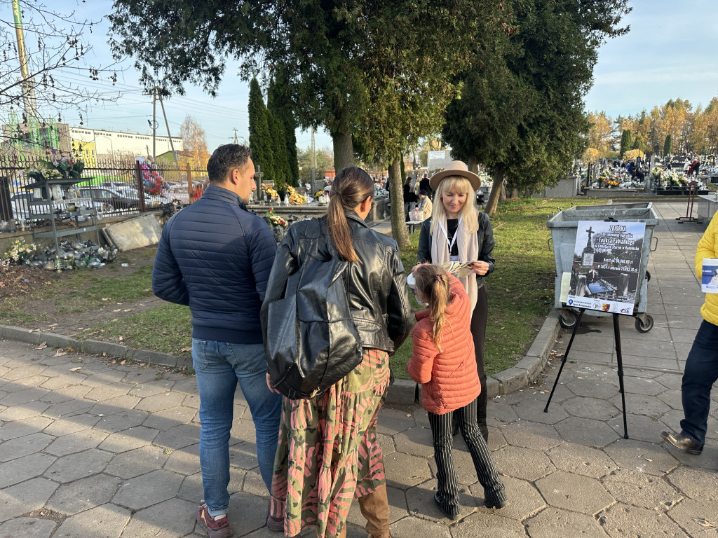 Kwesta na Cmentarzu Starym i Nowym w Radomsku