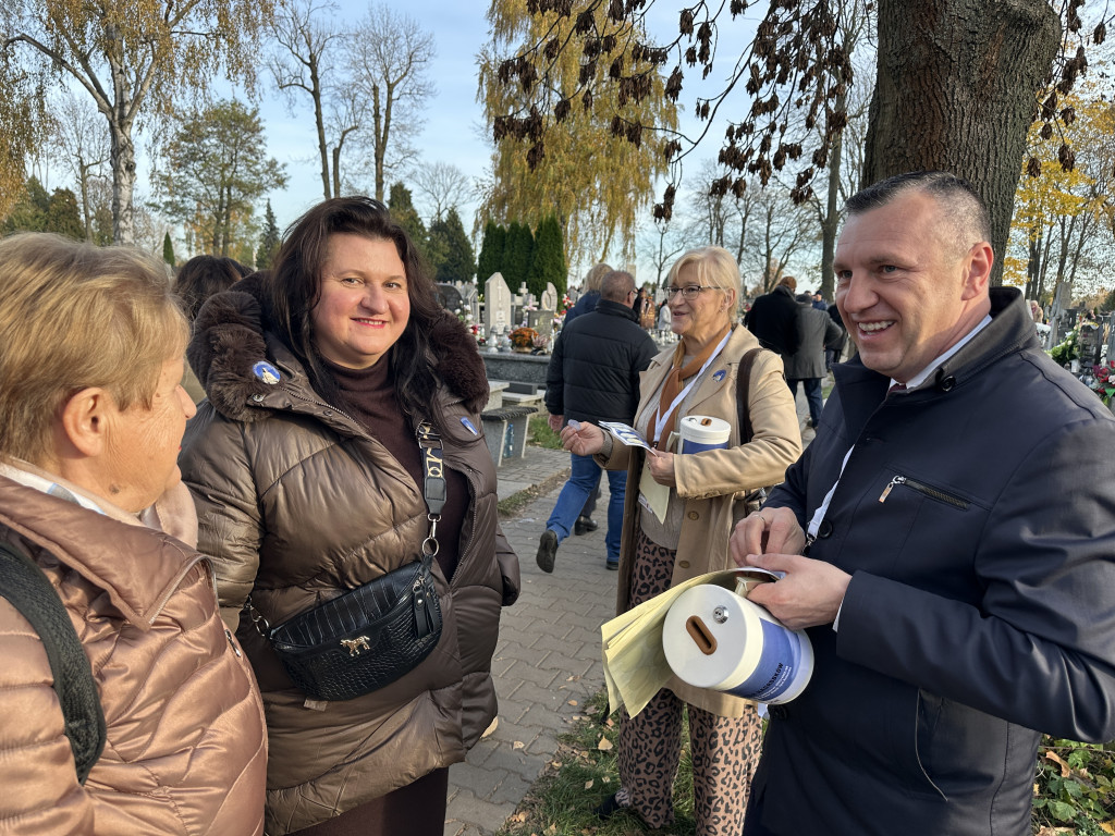 Kwesta na Cmentarzu Starym i Nowym w Radomsku