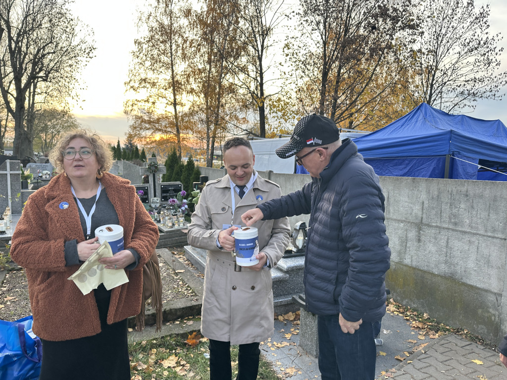 Kwesta na Cmentarzu Starym i Nowym w Radomsku