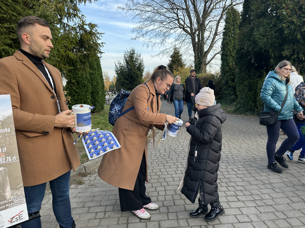 Kwesta na Cmentarzu Starym i Nowym w Radomsku