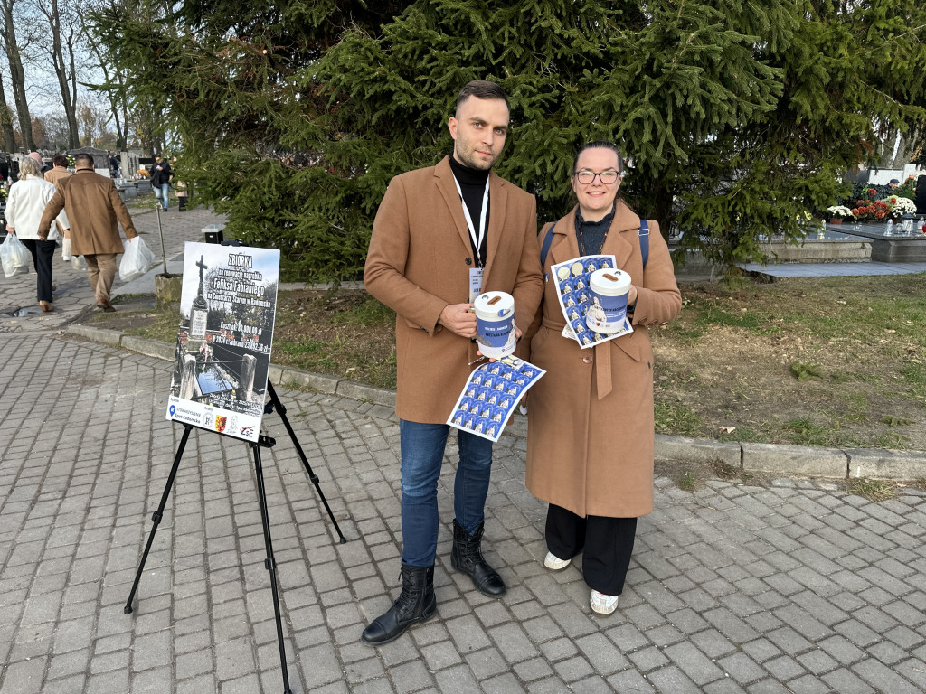 Kwesta na Cmentarzu Starym i Nowym w Radomsku