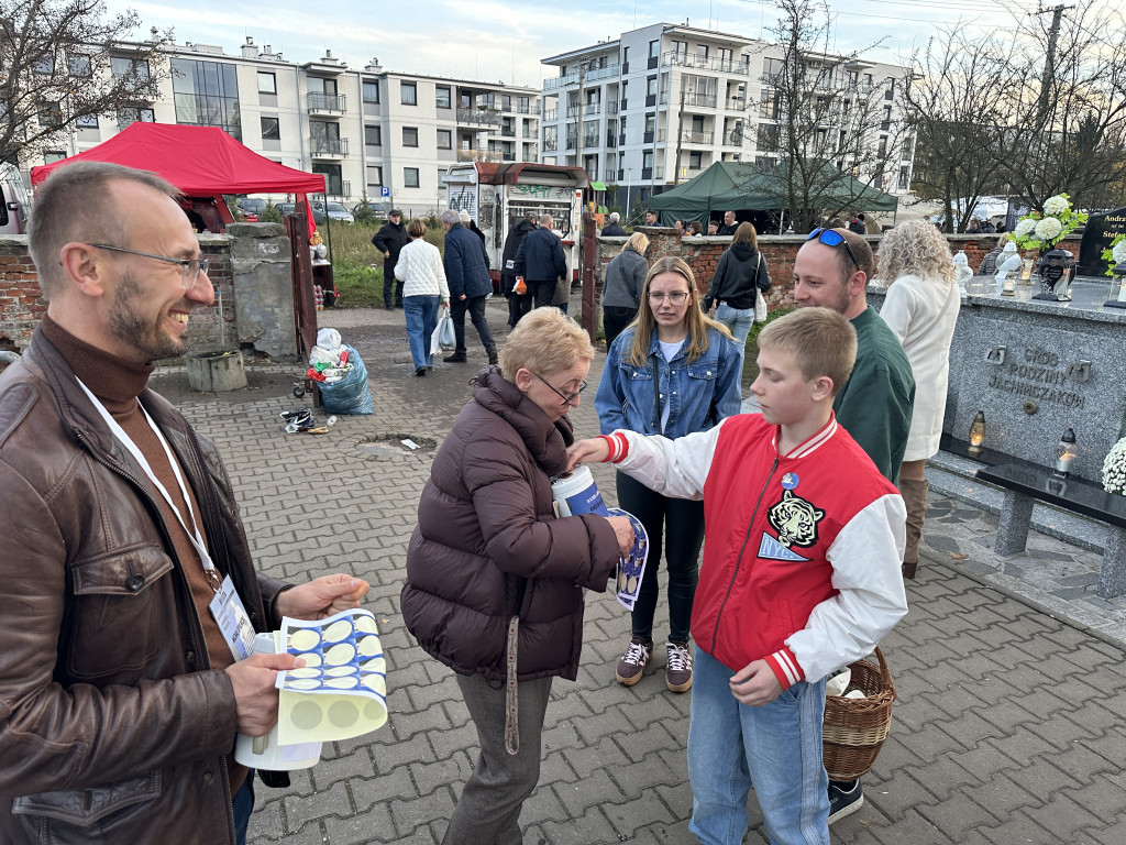 Kwesta na Cmentarzu Starym i Nowym w Radomsku