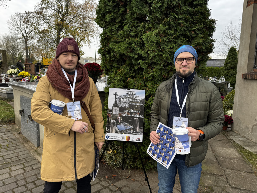 Kwesta na Cmentarzu Starym i Nowym w Radomsku