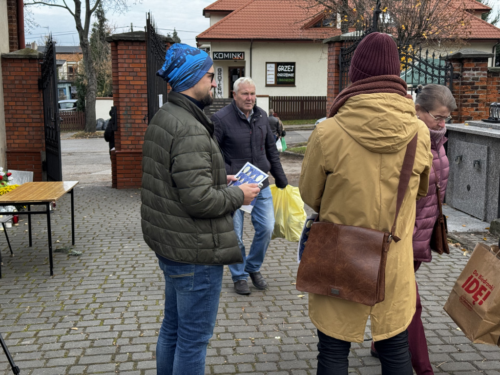 Kwesta na Cmentarzu Starym i Nowym w Radomsku