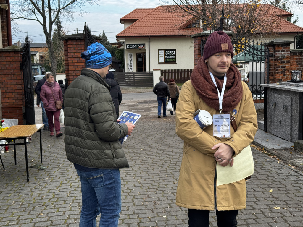 Kwesta na Cmentarzu Starym i Nowym w Radomsku