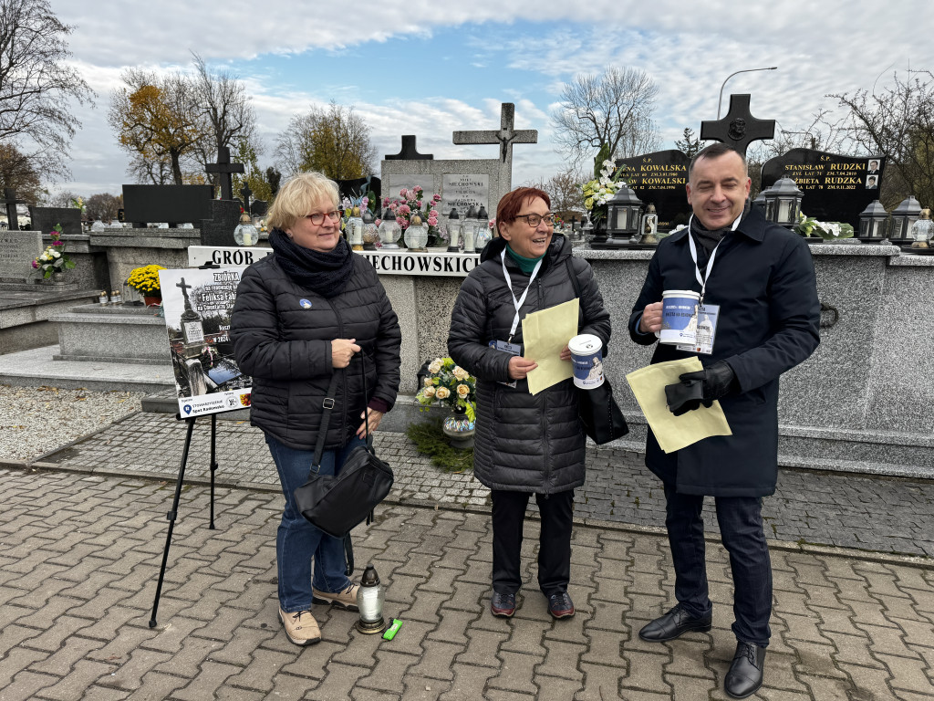 Kwesta na Cmentarzu Starym i Nowym w Radomsku