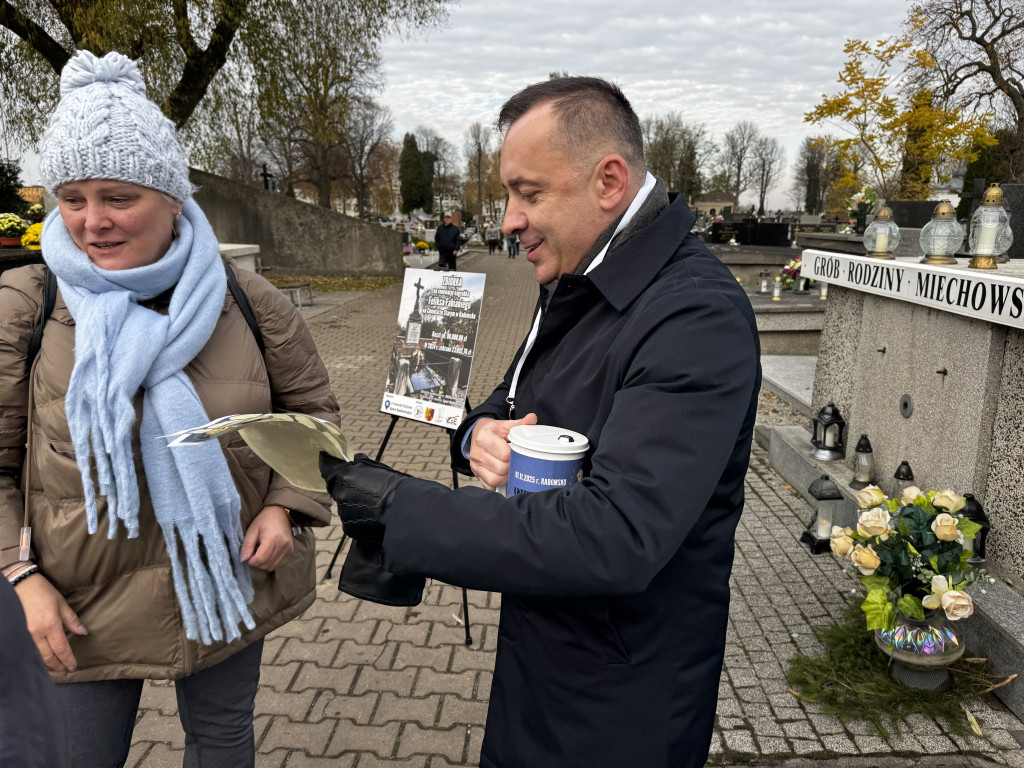 Kwesta na Cmentarzu Starym i Nowym w Radomsku