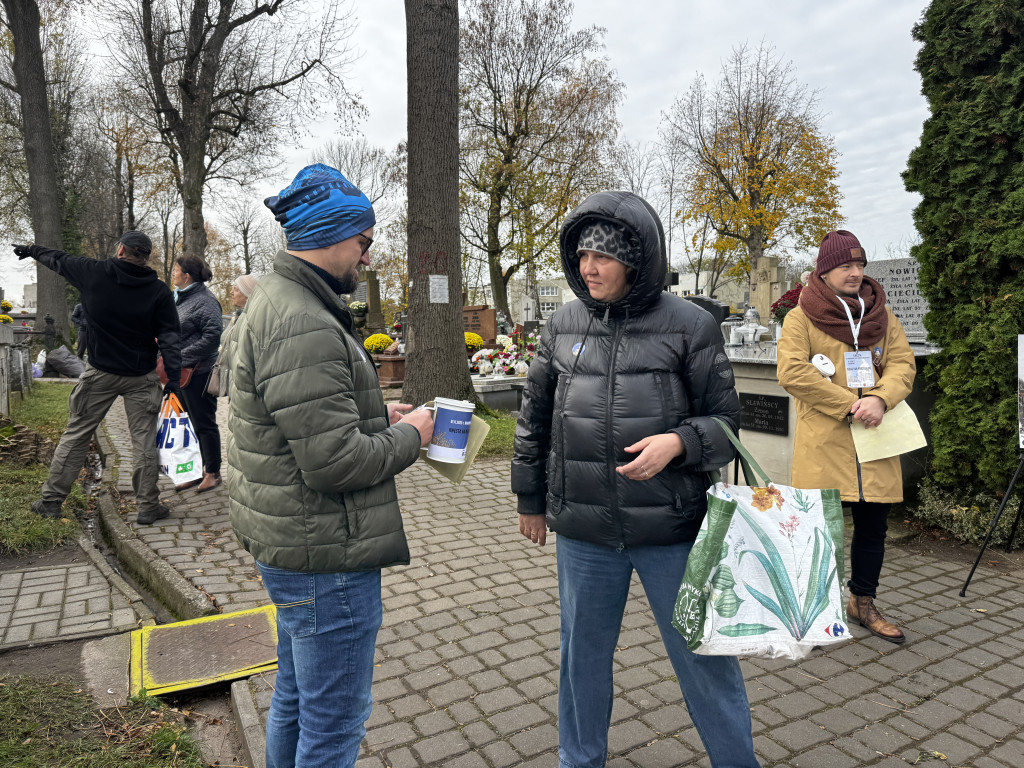 Kwesta na Cmentarzu Starym i Nowym w Radomsku