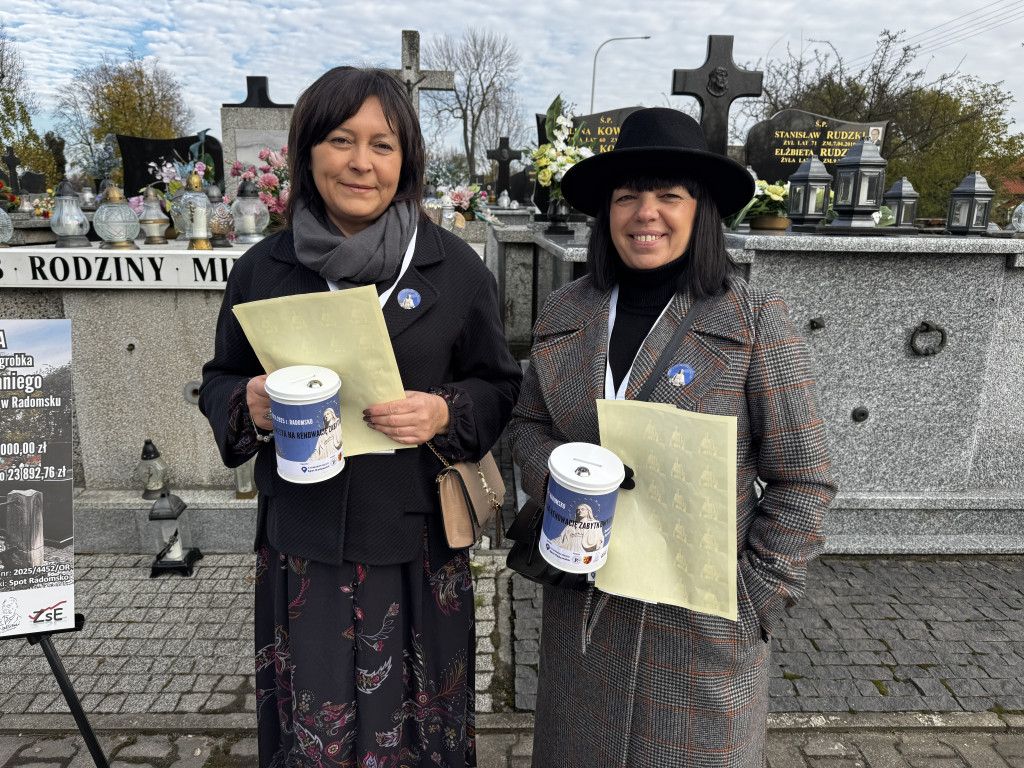 Kwesta na Cmentarzu Starym i Nowym w Radomsku