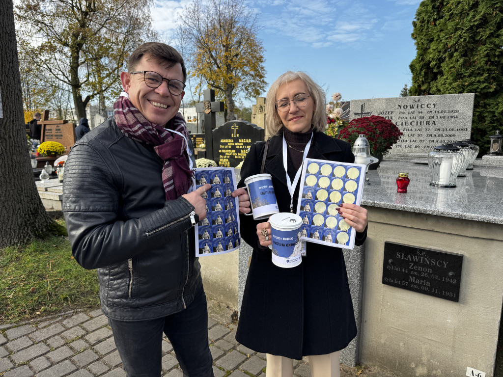 Kwesta na Cmentarzu Starym i Nowym w Radomsku